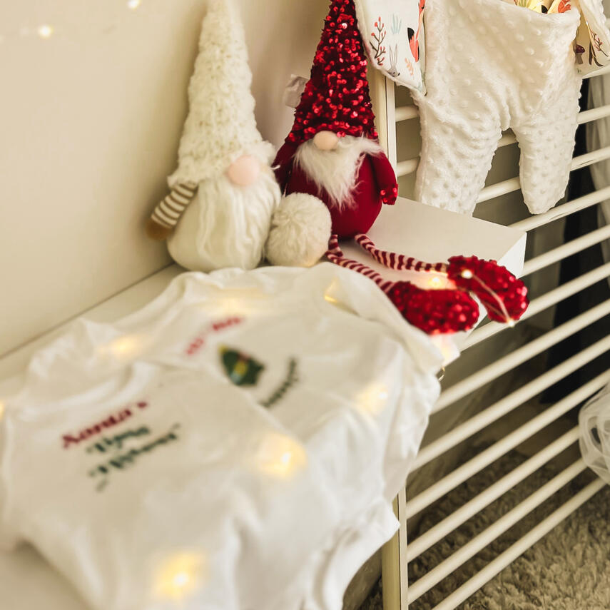 Rompers + Teddy Blanket